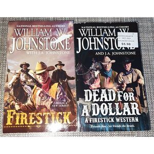 Firestick Series by William W. Johnstone westers cowboy 2/4 included